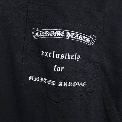 CHROME HEARTS Old United Arrows Dagger T-Shirt Black Size M