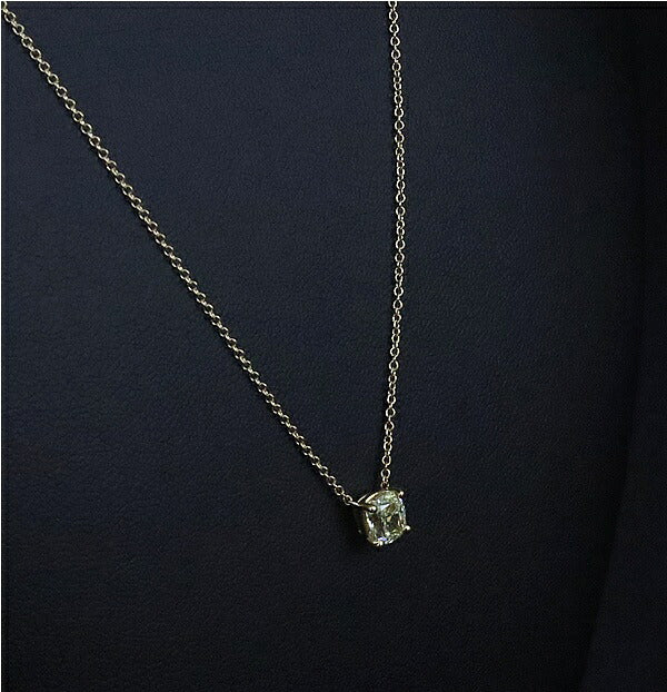 Tiffany&Co. Solitaire Fancy Necklace K18YG Size ONE SIZE