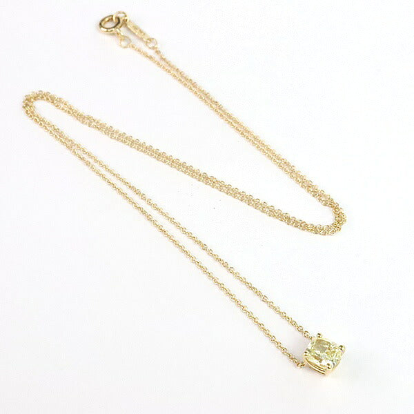Tiffany&Co. Solitaire Fancy Necklace K18YG Size ONE SIZE