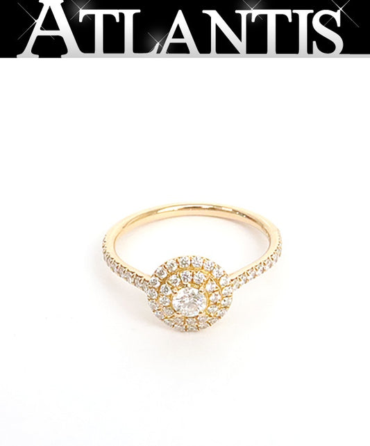 TIffany&Co. Soleste 0.36ct Diamond Ring Rose Gold Size 14