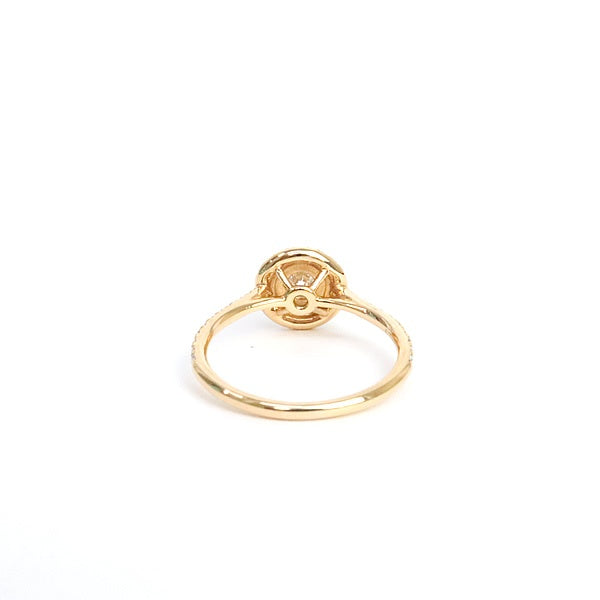 TIffany&Co. Soleste 0.36ct Diamond Ring Rose Gold Size 14