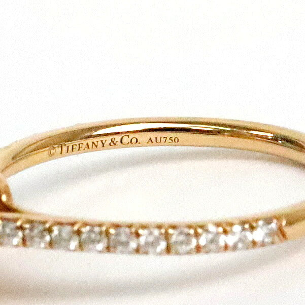 TIffany&Co. Soleste 0.36ct Diamond Ring Rose Gold Size 14