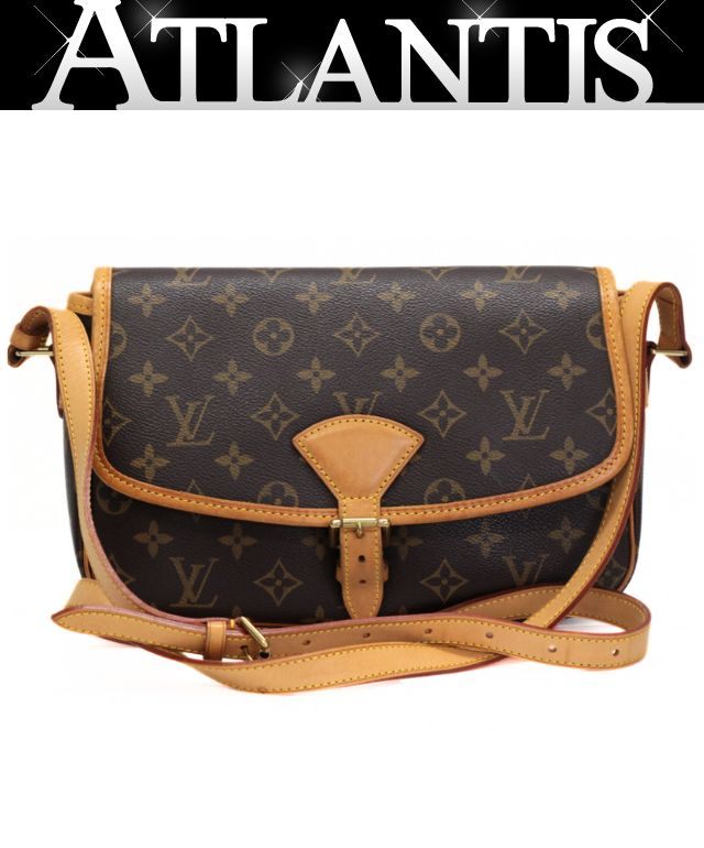 LOUIS VUITTON Sologne Monogram Bag Brown Size ONE SIZE