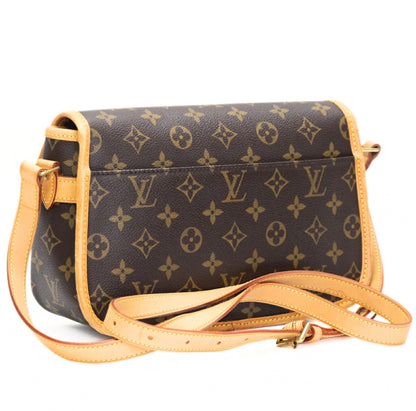 LOUIS VUITTON Sologne Monogram Bag Brown Size ONE SIZE