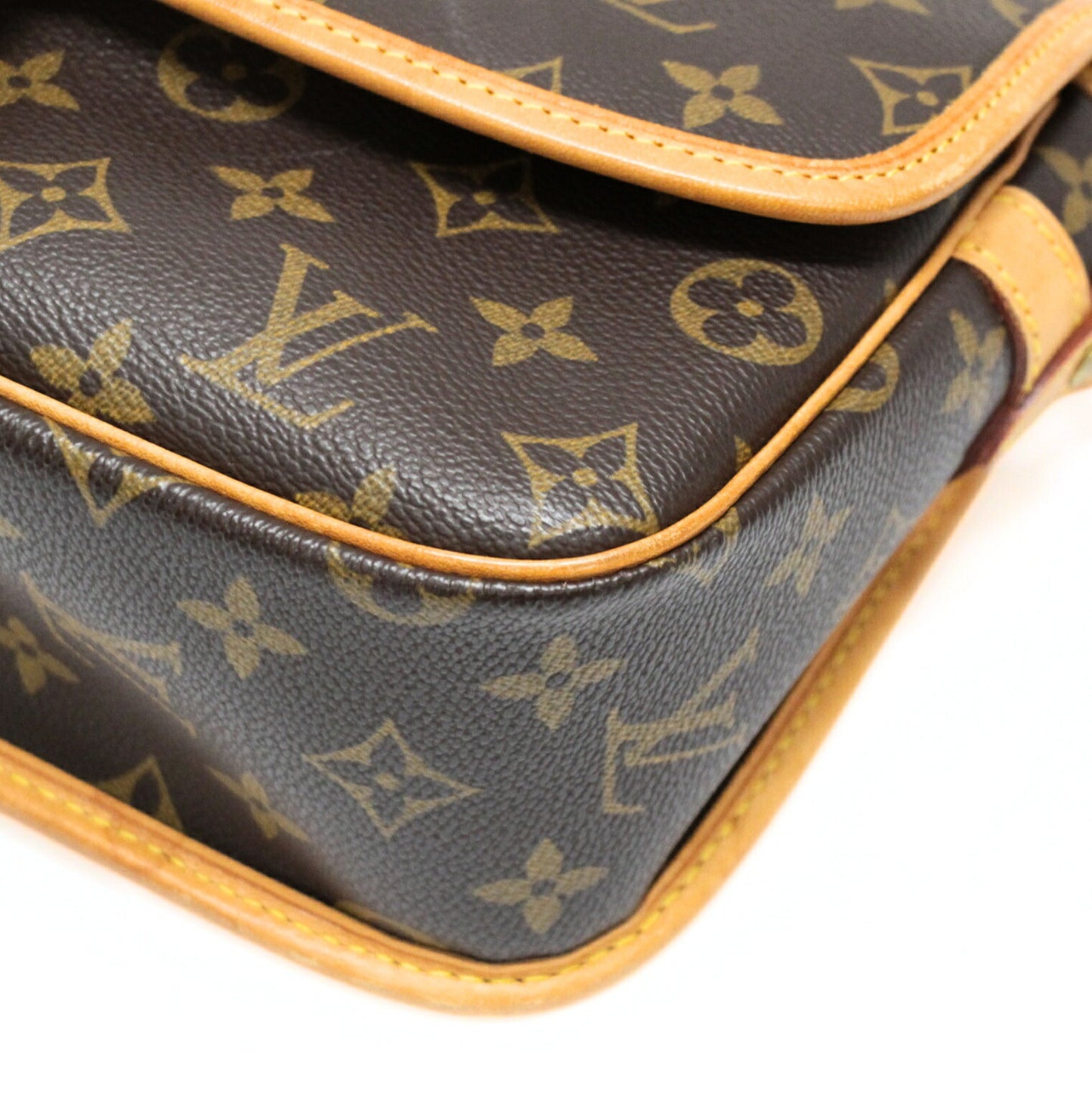 LOUIS VUITTON Sologne Monogram Bag Brown Size ONE SIZE
