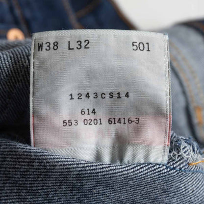 Levi's x USA 00S 501 Jeans Denim Pants Size 38×32