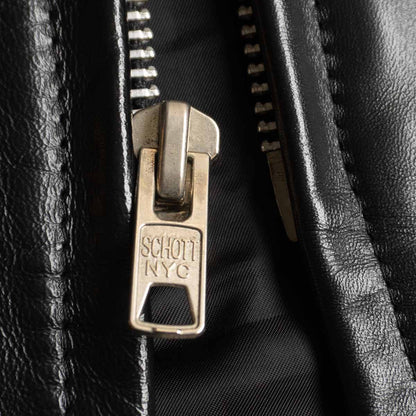 Schott Horsehide Pharaoh Jacket Black Size 40