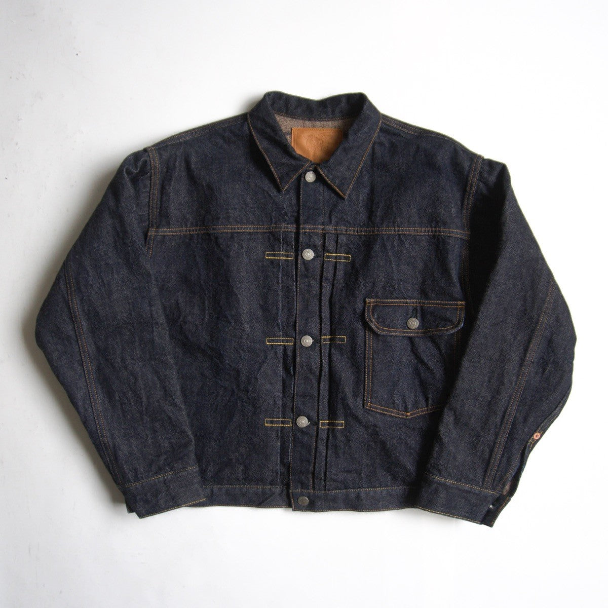 The Real McCoy's Blanket-lined Split-back Denim Jacket Size 40