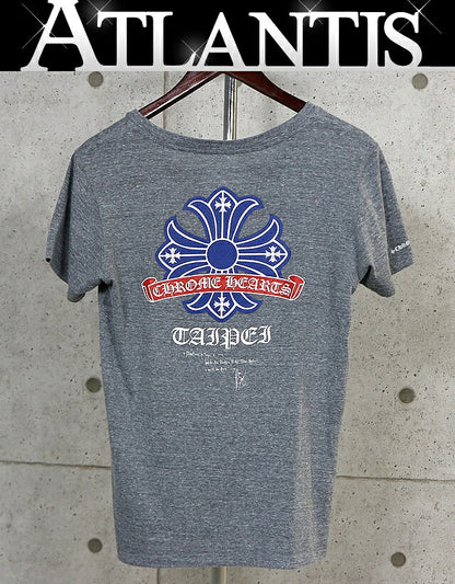 CHROME HEARTS Taipei Limited CH Plus T-Shirt Gray Size M