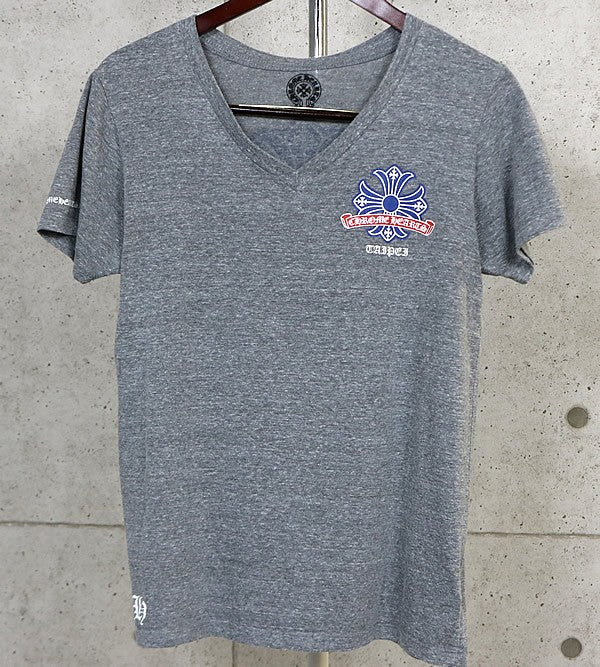 CHROME HEARTS Taipei Limited CH Plus T-Shirt Gray Size M