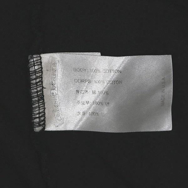 CHROME HEARTS Arch Logo Pocket Print T-Shirt Black Size M