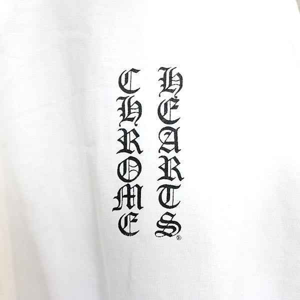 CHROME HEARTS Vintage RS3 Cross Cotton Tank Top White Size S