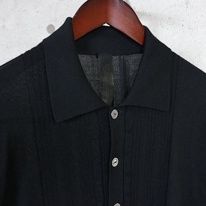CHROME HEARTS Cashmere Cemetery Cross Cardigan Black Size M