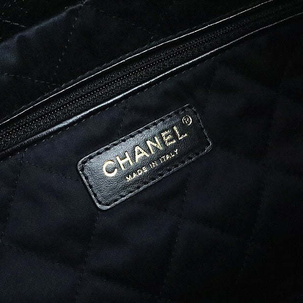 CHANEL Chanel 22 Small Shiny Bag Black Size ONE SIZE