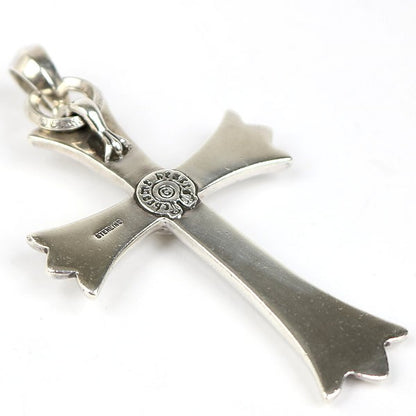 CHROME HEARTS Large Cross With 925 Pendant Size ONE SIZE