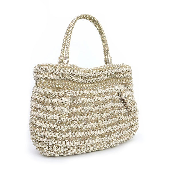 ANTEPRIMA Wire 2-Way Bag PVC Beige Size ONE SIZE