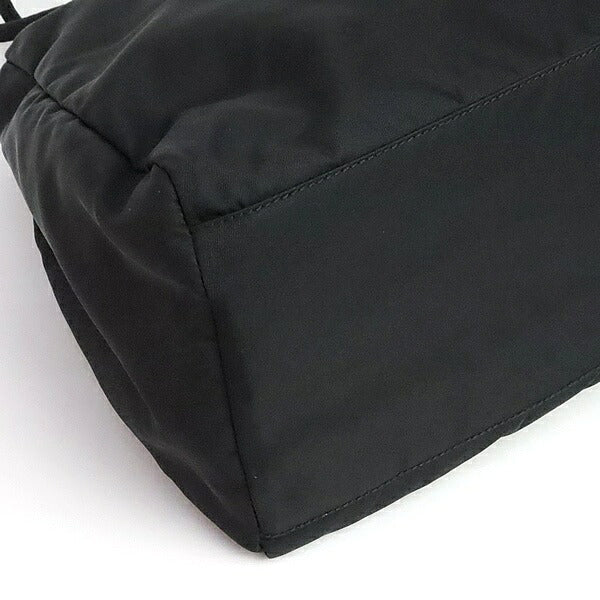 PRADA Nylon Handbag Black Size ONE SIZE
