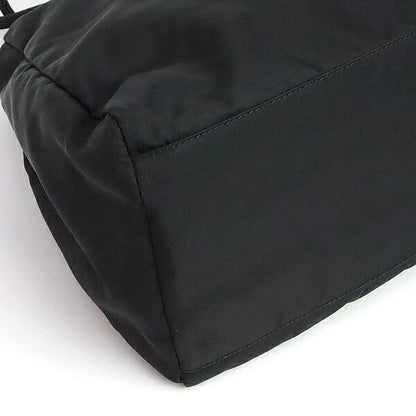 PRADA Nylon Handbag Black Size ONE SIZE