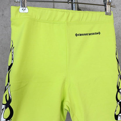 CHROME HEARTS PPO Matty Boy Yoga Shorts Yellow Size S