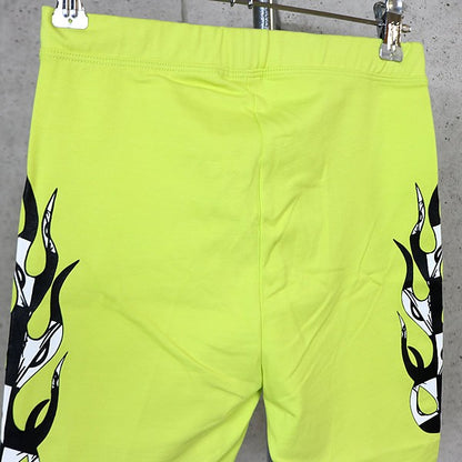 CHROME HEARTS PPO Matty Boy Yoga Shorts Yellow Size S