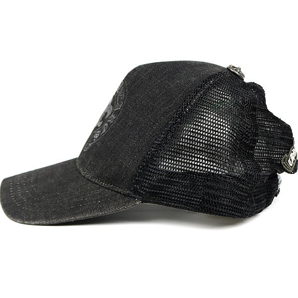 CHROME HEARTS BS Flare Print SV925 Hat Black Size ONE SIZE