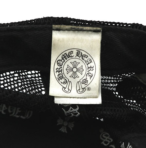 CHROME HEARTS BS Flare Print SV925 Hat Black Size ONE SIZE