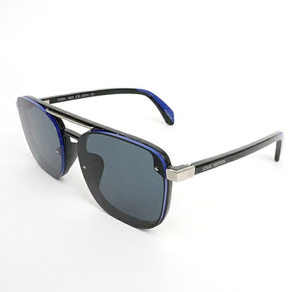 Louis Vuitton LV Player Sunglasses Black/Blue Size ONE SIZE