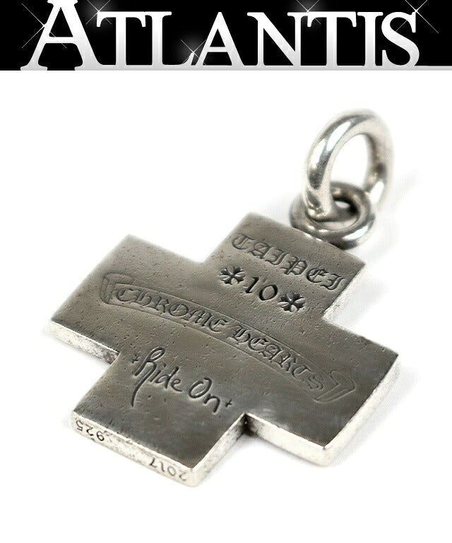 CHROME HEARTS Taipei 10th Pendant Silver Size ONE SIZE