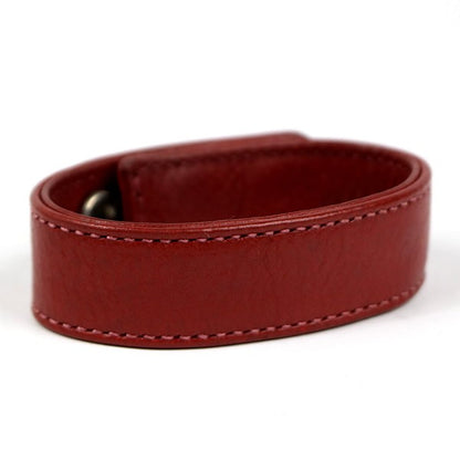 CHROME HEARTS 3 Button 2 Snap Red Bracelet Size ONE SIZE