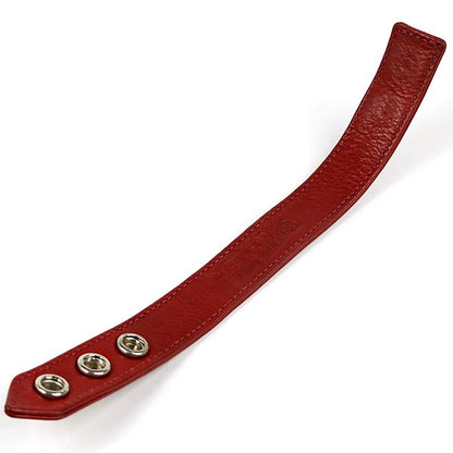 CHROME HEARTS 3 Button 2 Snap Red Bracelet Size ONE SIZE