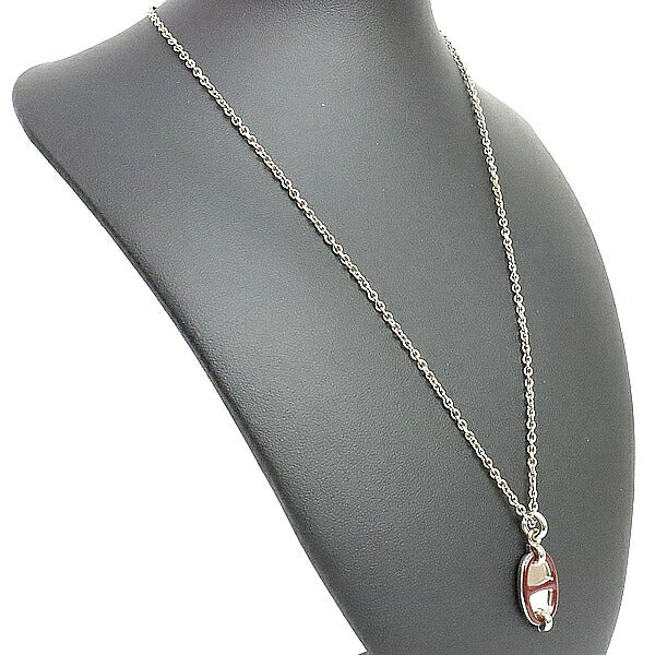 HERMES Mini Maillon PM Lacquer Necklace Multi Size ONE SIZE