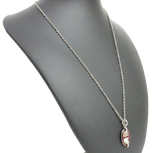 HERMES Mini Maillon PM Lacquer Necklace Multi Size ONE SIZE