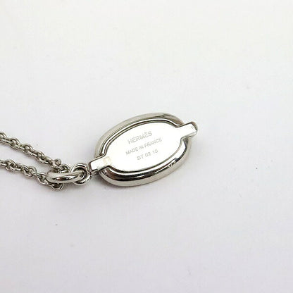 HERMES Mini Maillon PM Lacquer Necklace Multi Size ONE SIZE