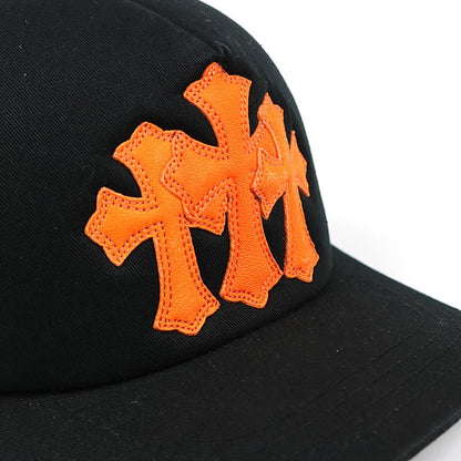 CHROME HEARTS Cemetery Cross Patch Trucker Hat Size ONE SIZE