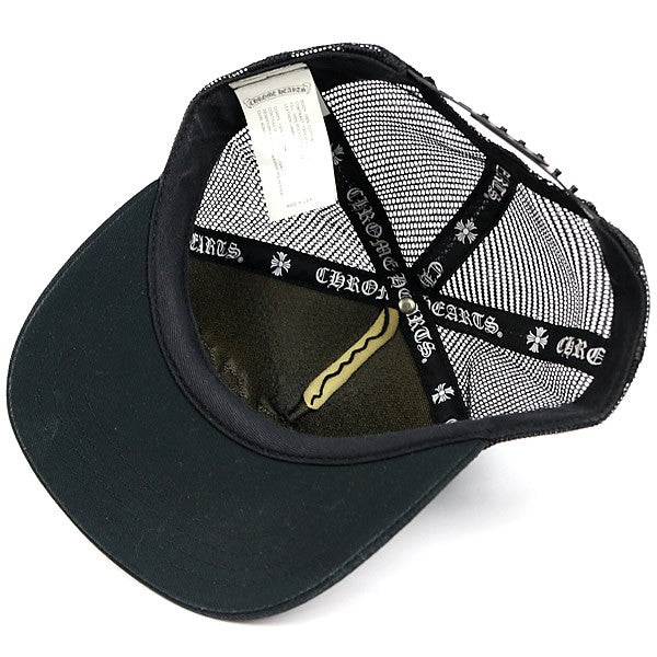 CHROME HEARTS Cemetery Cross Patch Trucker Hat Size ONE SIZE