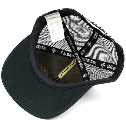 CHROME HEARTS Cemetery Cross Patch Trucker Hat Size ONE SIZE