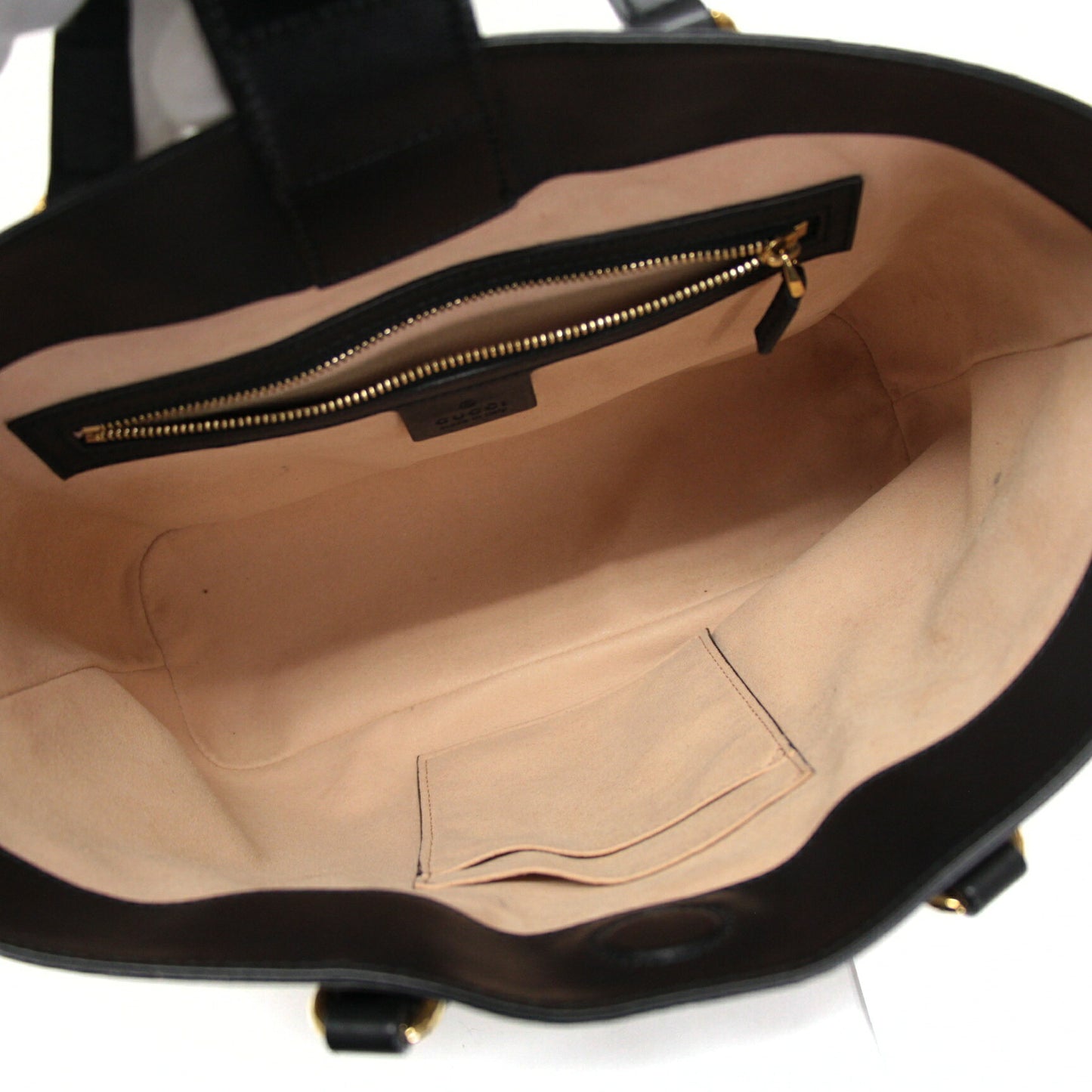 GUCCI GG Supreme Bee 2-Way Bag PVC Leather Size ONE SIZE