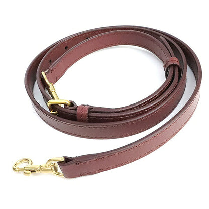 ANYA HINDMARCH Motimer Calfskin Bag Bordeaux Size ONE SIZE