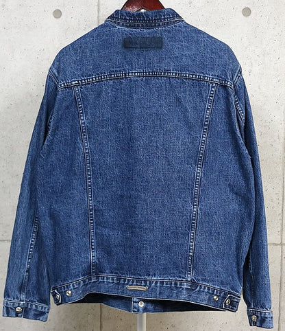 CHROME HEARTS MOTO BREATH Denim Jacket Blue SV925 Size XL