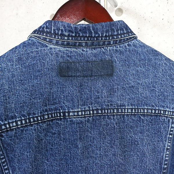CHROME HEARTS MOTO BREATH Denim Jacket Blue SV925 Size XL