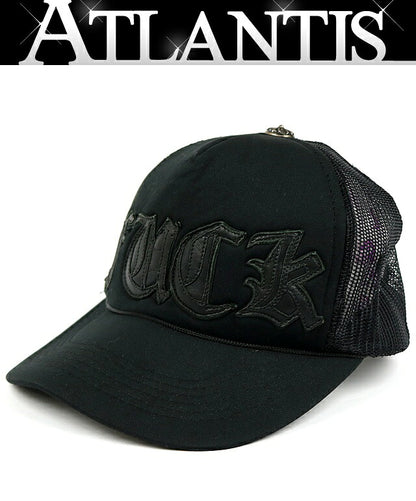 CHROME HEARTS Old "FUCK" Patch Trucker Hat Size ONE SIZE