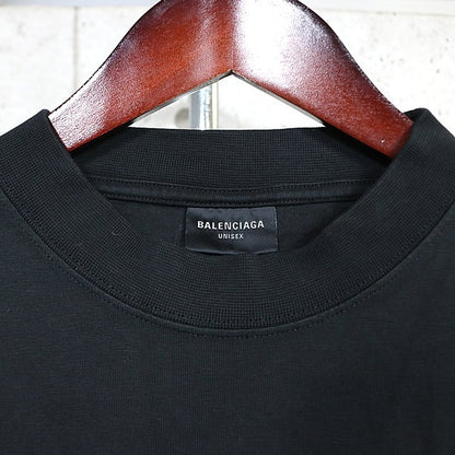 BALENCIAGA EREWHON Collab Short Sleeve T-Shirt Black Size 4