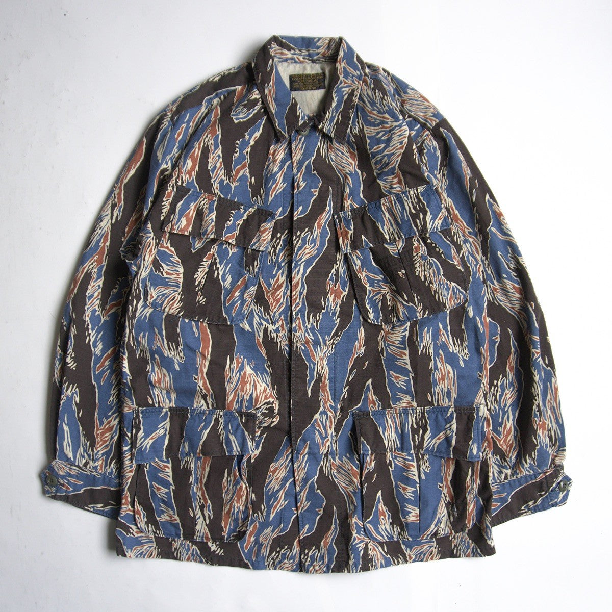 Wacko Maria Tiger Camo Fatigue Jacket Size XL