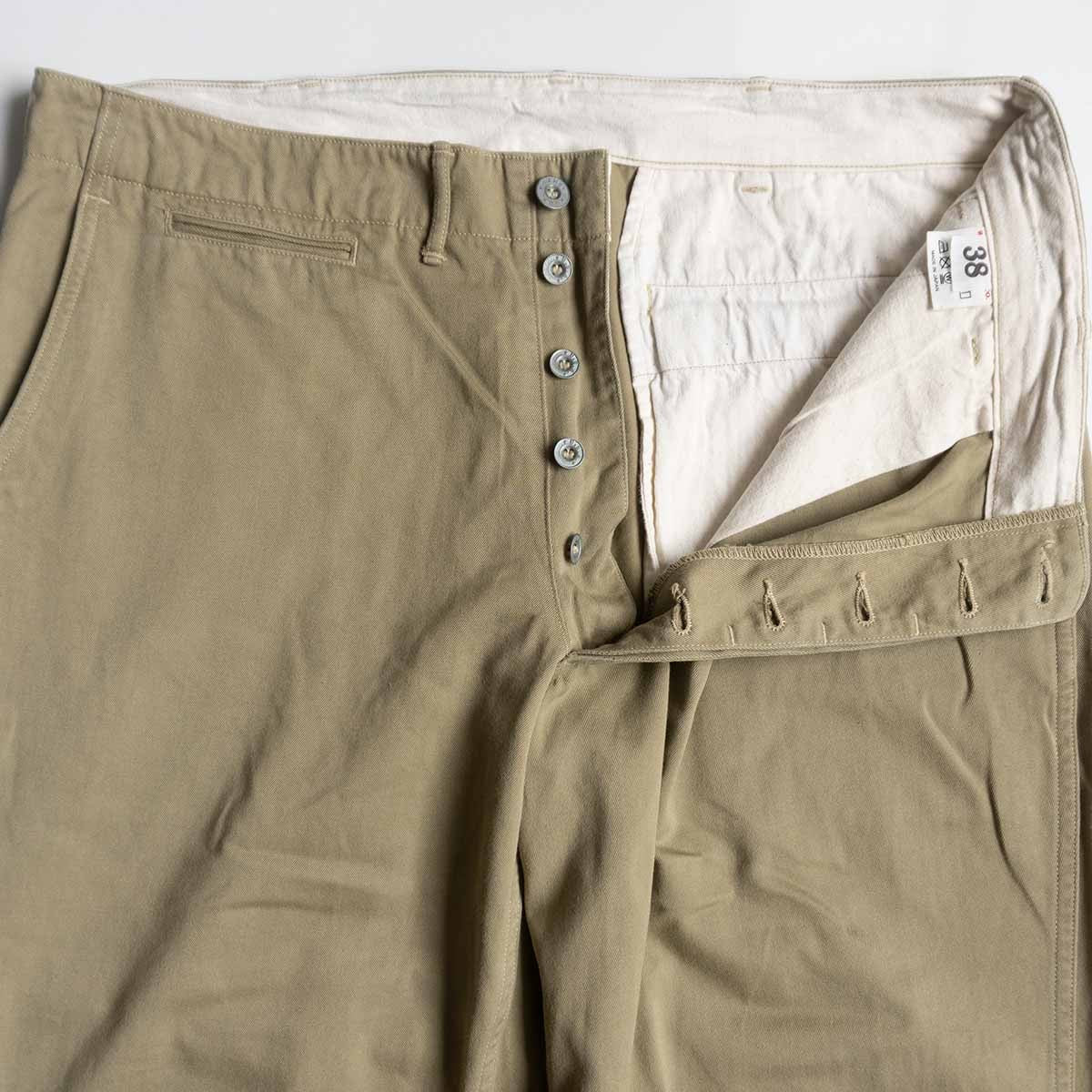 Warehouse Lot.1216 M-41 TYPE U.S.ARMY CHINO PANTS Size 38