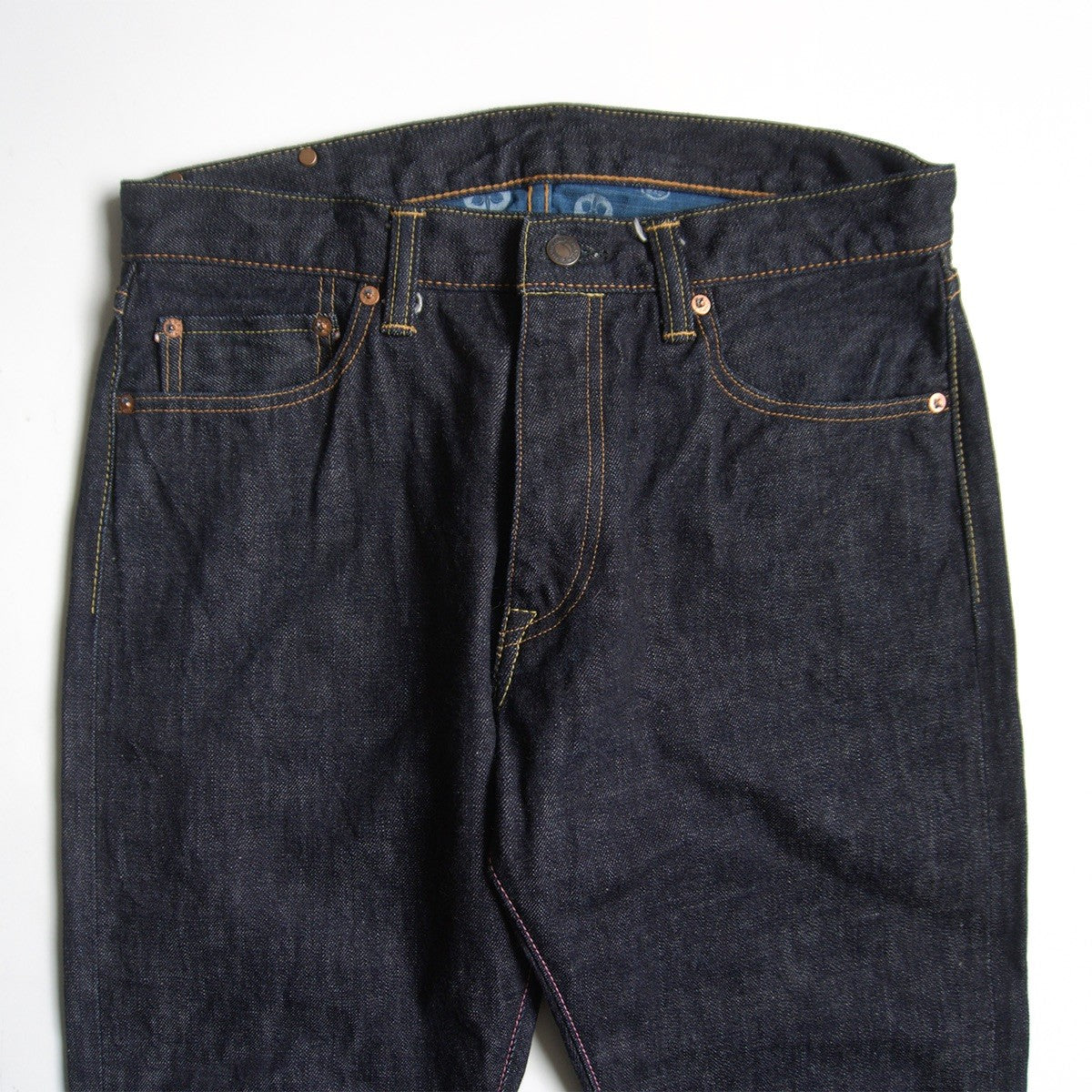 MOMOTARO JEANS G015-MZ Copper Label Tapered Denim Size 33