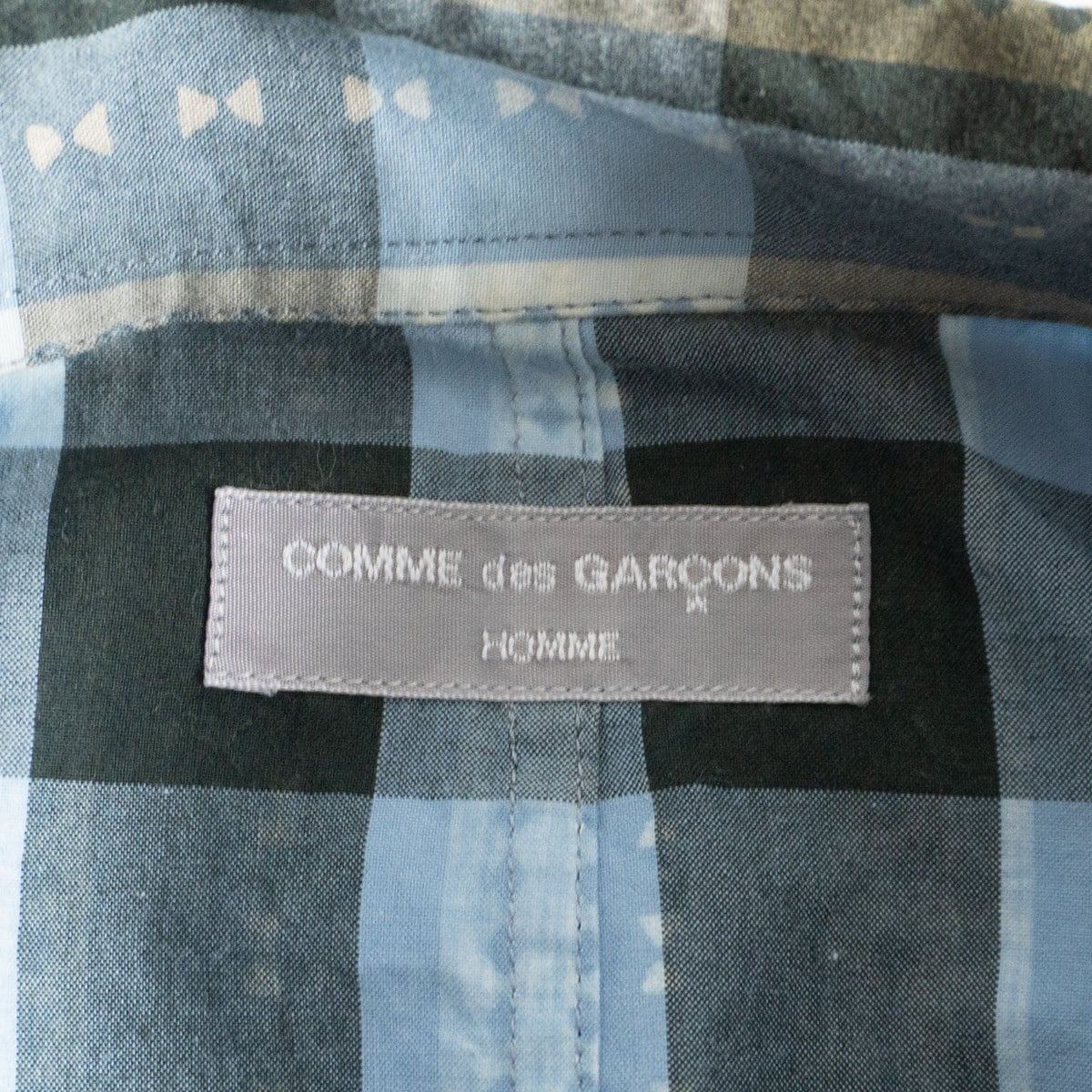 Comme des Garcons 01 Y2K short-sleeve plaid shirt Size L