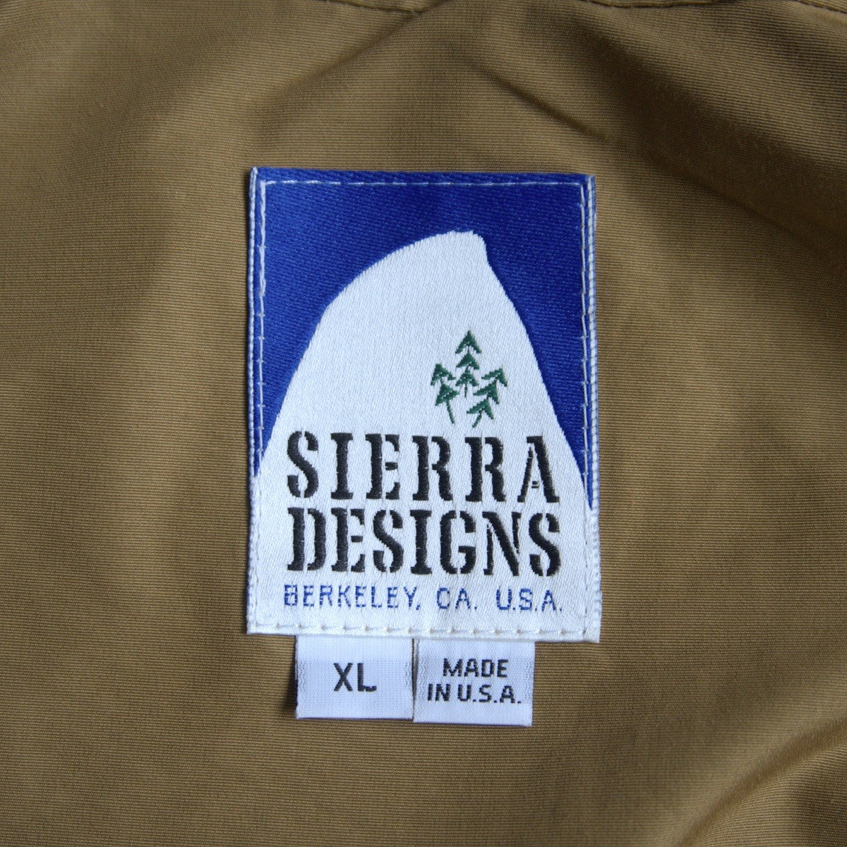 Sierra Designs USA-made 60/40 Mountain Parka Jacket Blue Size XL