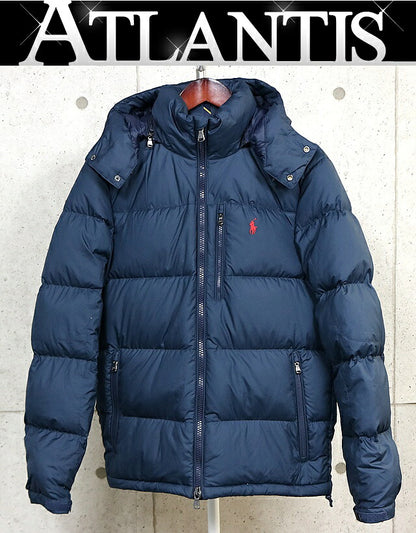 RALPH LARUREN Puffer Down Jacket Navy Size S