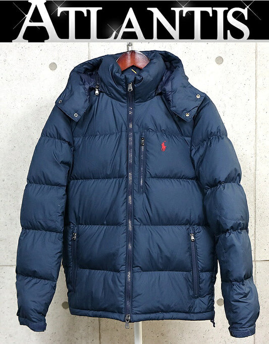 RALPH LARUREN Puffer Down Jacket Navy Size S