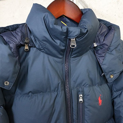 RALPH LARUREN Puffer Down Jacket Navy Size S